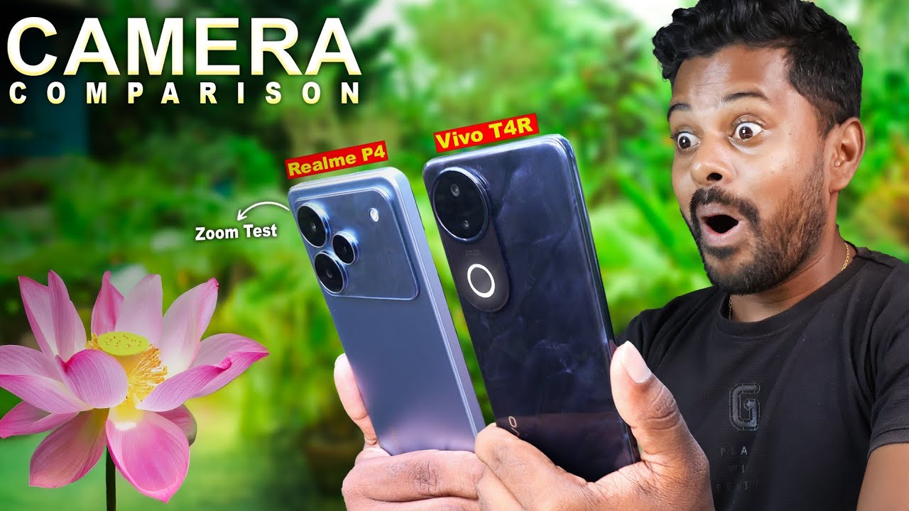Realme P4 vs Vivo T4R Camera Comparison | Day, Night Photo & Video Comparison 📸