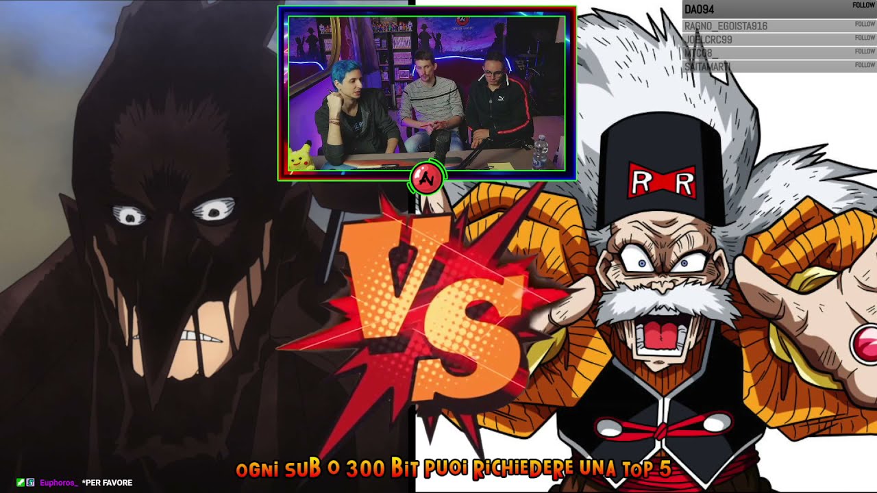 VERSUS: VILLAIN di DRAGON BALL vs VILLAIN di MY HERO ACADEMIA sulla CARATTERIZZAZIONE
