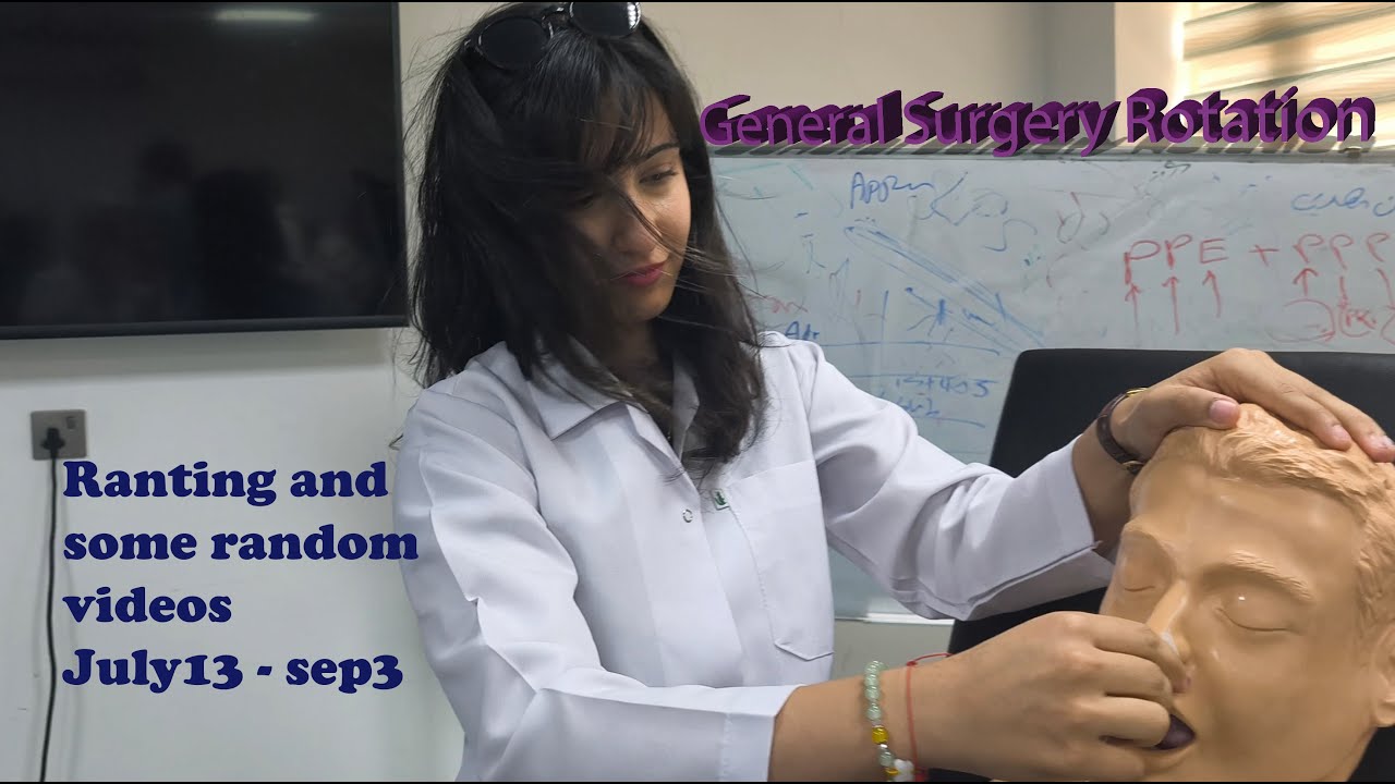 The summer of general surgery rotation and suffer