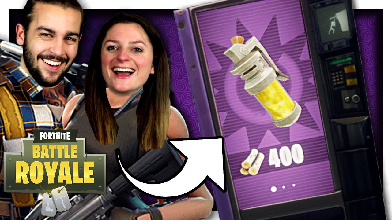 ON A TROUVE UN DISTRIBUTEUR DE BOMBE EMPOISONÉE ! FORTNITE DUO FR
