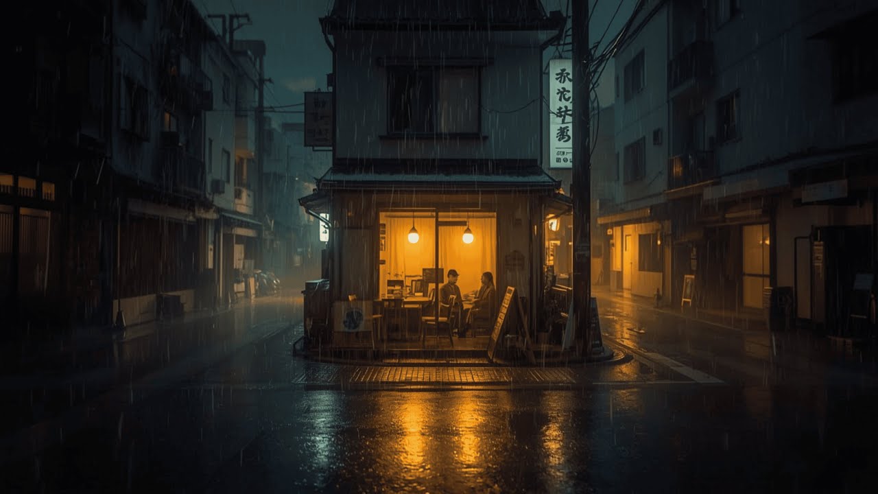 Rainy Night Tokyo Café ? Deep Focus