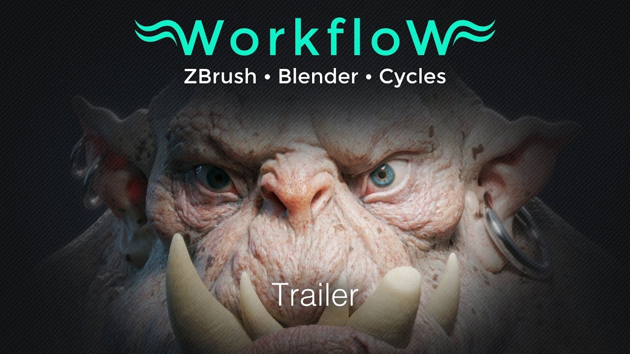 Workflow - ZBrush - Blender - Cycles
