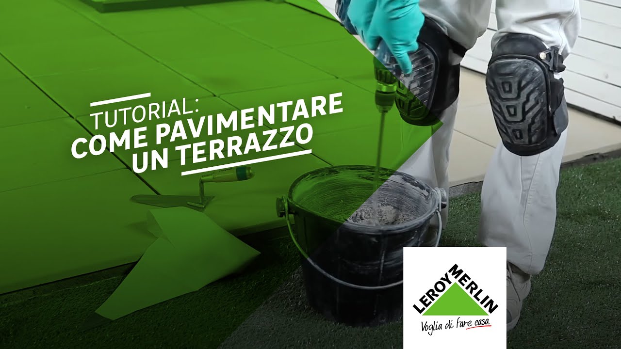Come posare il pavimento del terrazzo | Pavimento per esterno | Leroy Merlin