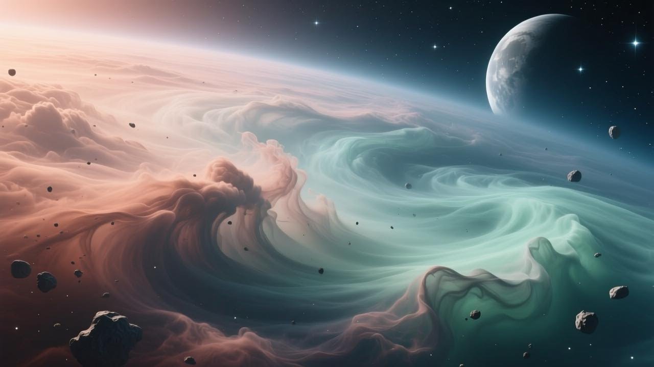 A Slow Cosmic Soundscape That Calms Nerves and Creates a Weightless Space to Breathe
