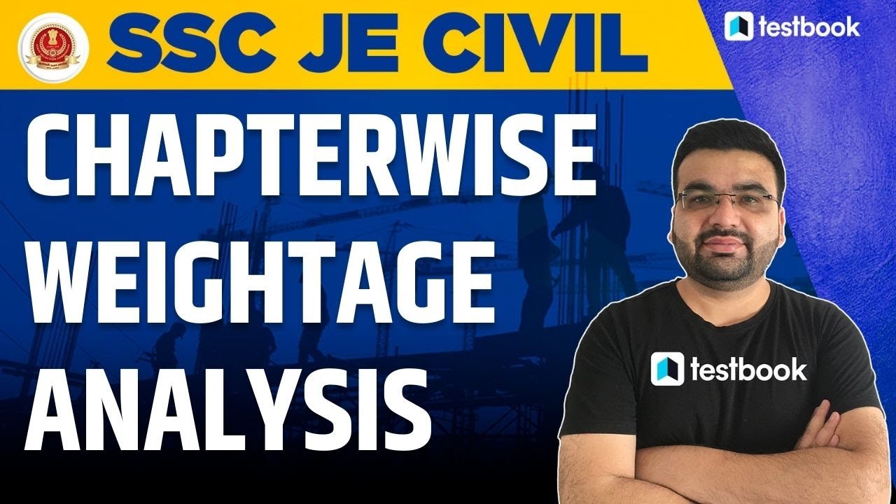 SSC JE Civil Classes 2021 | Chapterwise Weightage Analysis for SSC JE 2021-22 by Varun sir