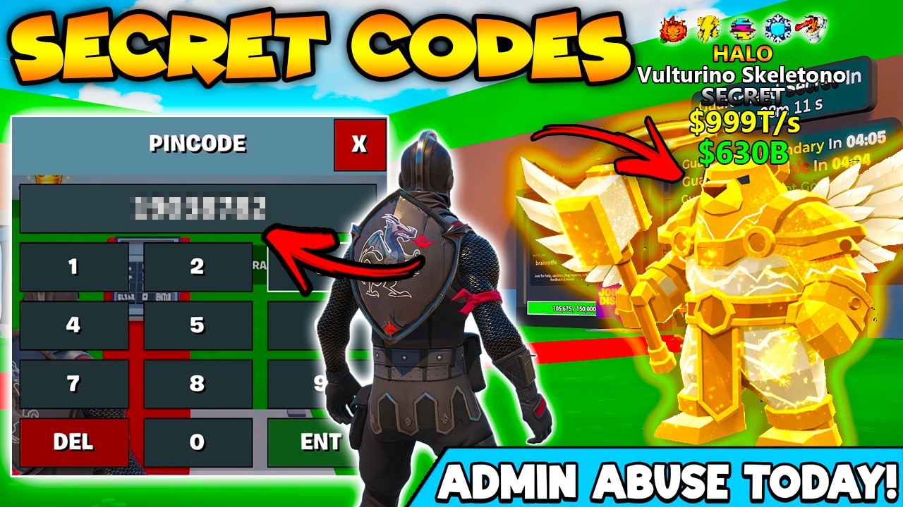 Limited Time Secret Codes Fortnite Steal The Brainrot Admin Codes! (New Secret Codes)