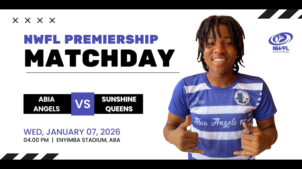 NWFL MD5 || ABIA ANGELS vs SUNSHINE QUEENS