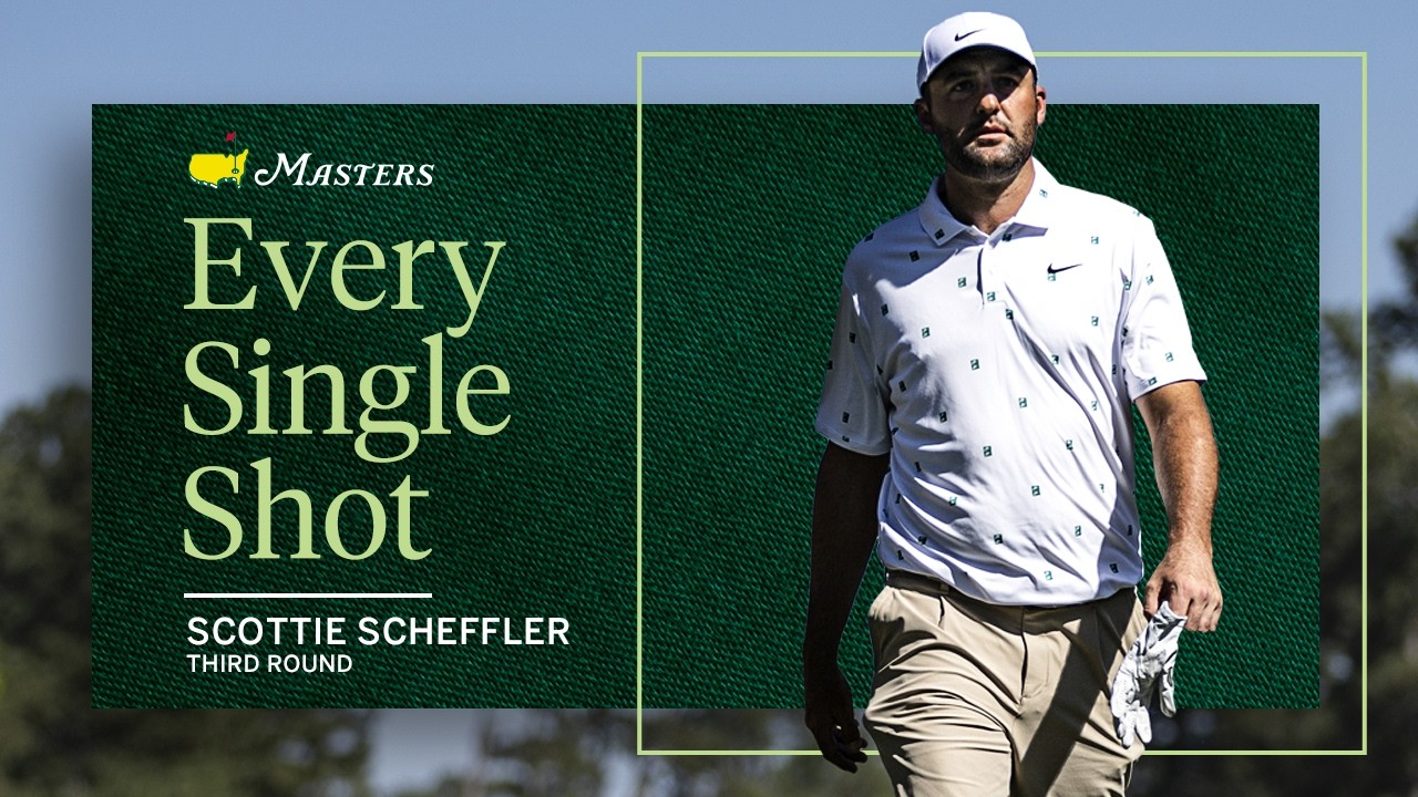 Scottie Scheffler&rsquo;s Third Round | Every Single Shot | The 2026 Masters