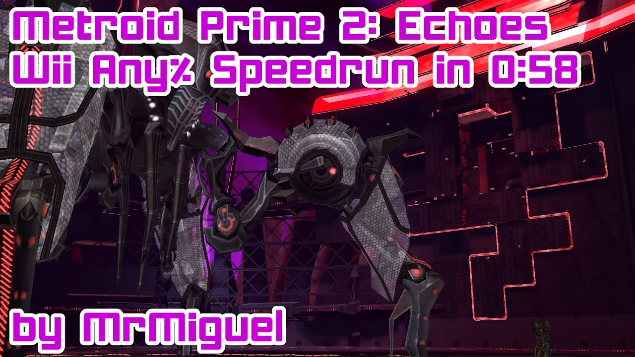 Metroid Prime Trilogy - Echoes Any% Speedrun in 0:58