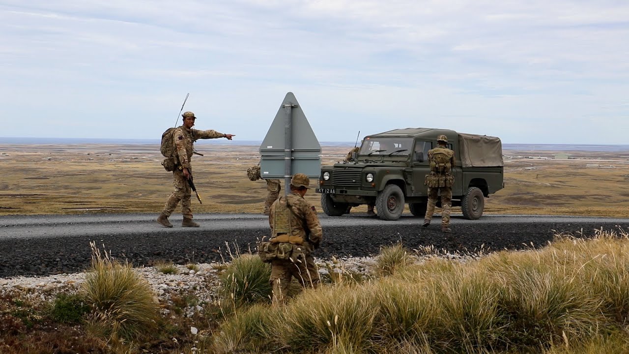 Cape Bayonet Military Exercise Held at Mount Pleasant
