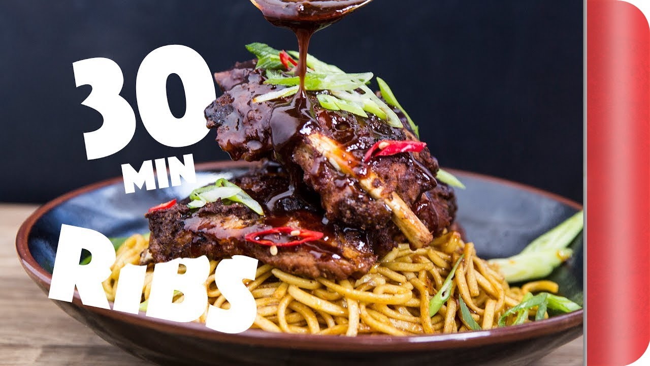 Slow Cooked Ribs... Cooked fast with science! | Sorted Food