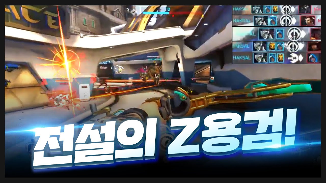 전설의 Z자 용검이 나온 영상 [오버워치/학살]