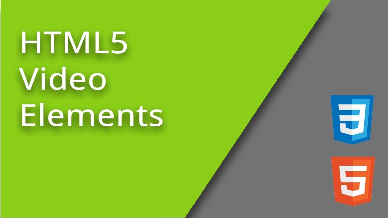 HTML5 Видео