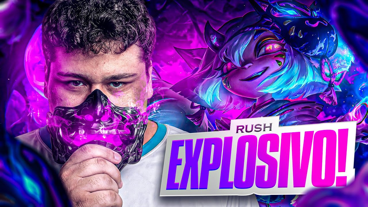 COMO FAZER UM RUSH EXPLOSIVO EM UM DOS ELOS MAIS CAOTICOS DA HISTORIA!! | Wild Rift