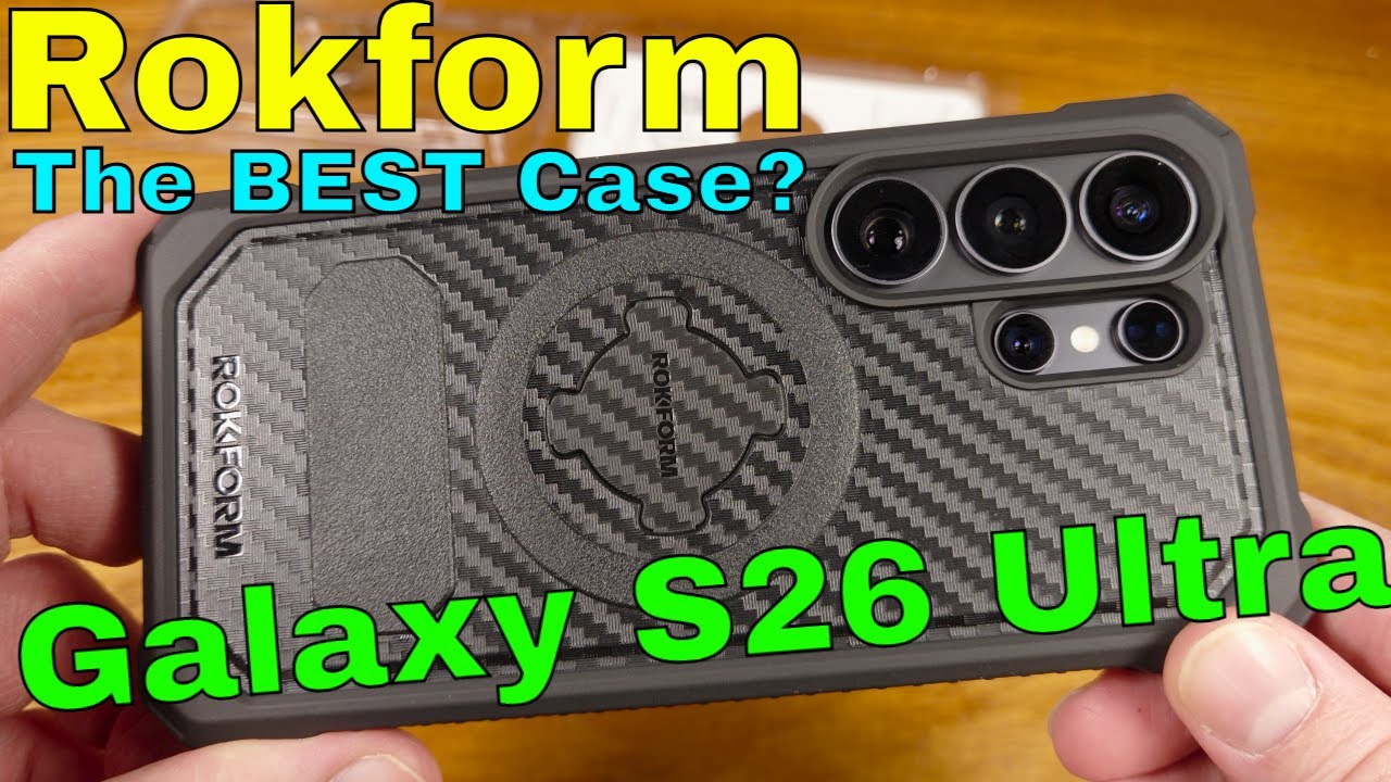 The Rokform Rugged Case For The Galaxy S26 Ultra!