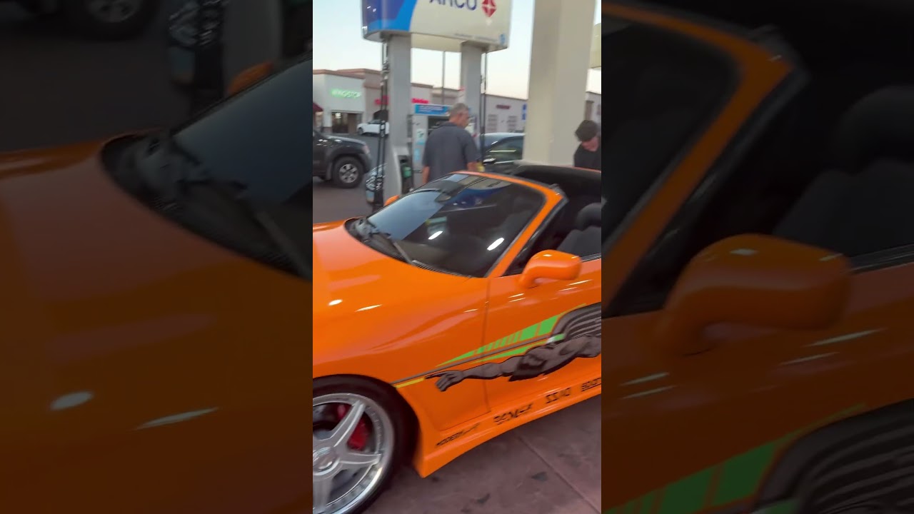 Brian O Connor&rsquo;s Supra #viral #cars #trending #shorts #clips #fast #views #fyp #california #enjoy