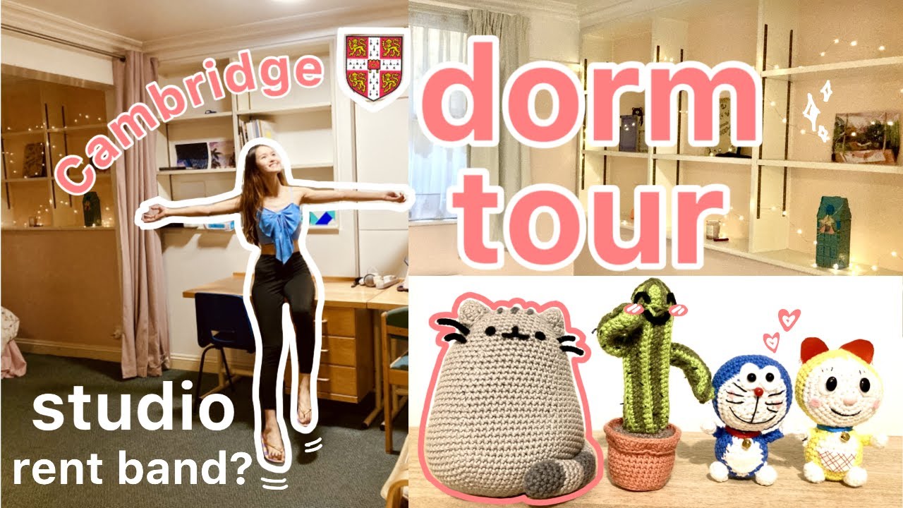 DORM ROOM TOUR 🛌  CHEAPEST vs. MOST EXPENSIVE room at Cambridge University (Magdalene College)