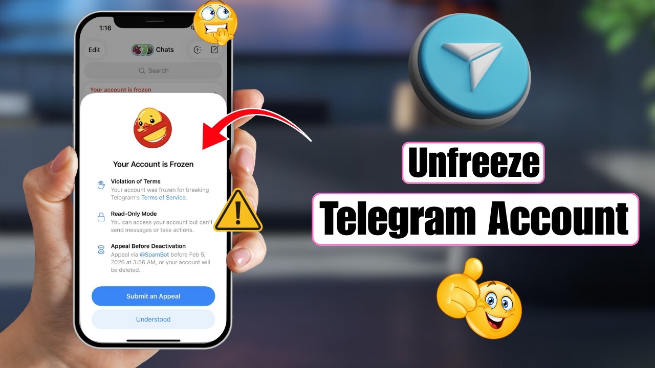 Как разблокировать аккаунт Telegram (простое решение) | Руководство по восстановлению аккаунта Te...