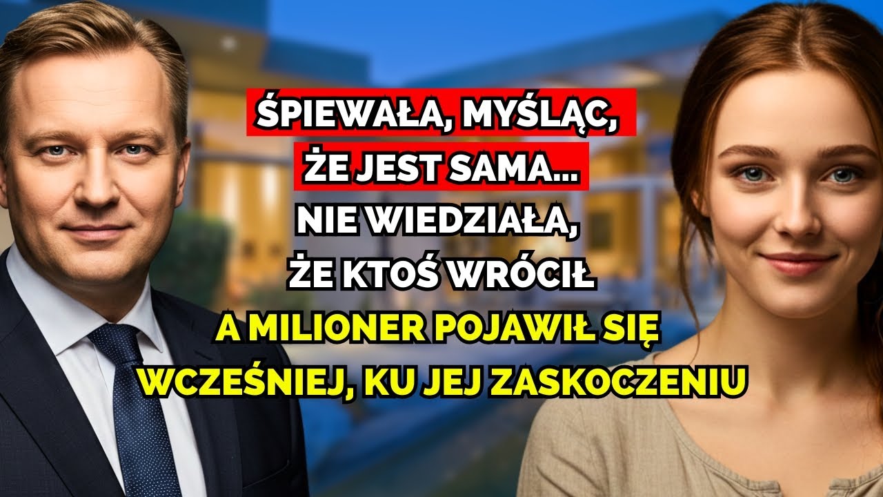 Śpiewała, myśląc, że jest sama… ale tego dnia milioner wrócił wcześniej do domu, ku jej zaskoczeniu
