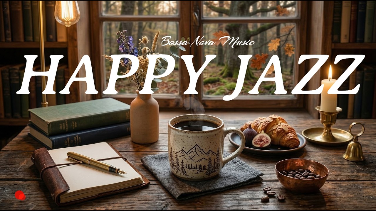 Happy March Jazz Cafe ~ Positive Spring Morning Jazz & Bossa Nova Piano for Relaxing, Working