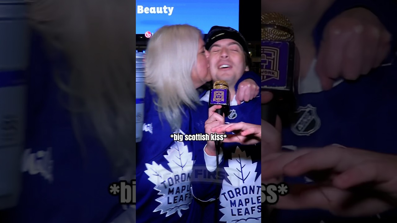 Leafs Fan From Scotland😂🏴󠁧󠁢󠁳󠁣󠁴󠁿 #mapleleafs #nhl #toronto