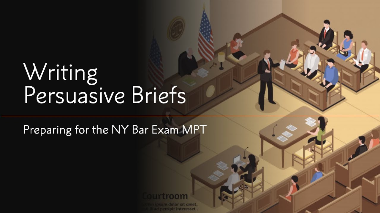 Writing Persuasive Briefs