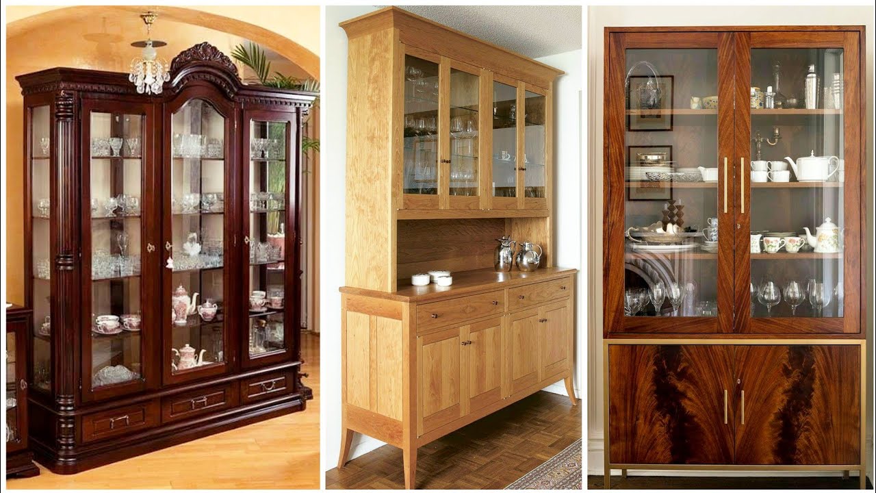 Modern crockery unit design | Crockery almirah/cabinet ideas | modern home interior