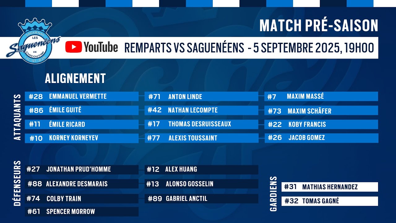 Match présaison - Palais des Sports CHI vs QUE
