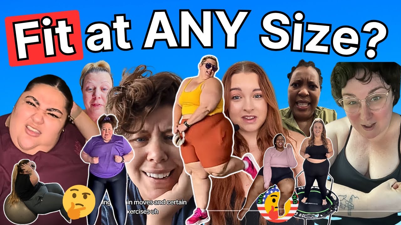 Plus Size Fitness and Fat Acceptance Compilation (Body Positivity vs the Gym)