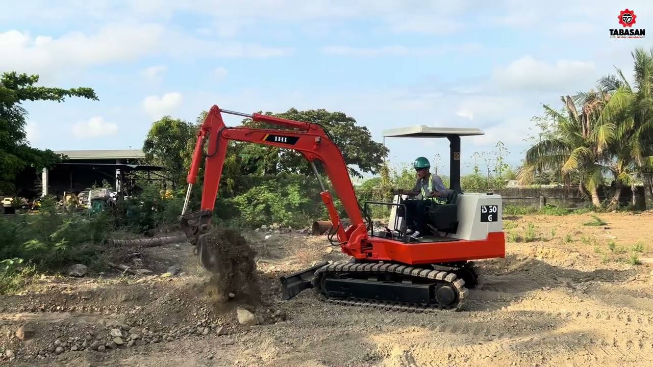 Actual Burn Testing Performance of Backhoe IHI IS 30G | Tabasan Rebuilders Corp.