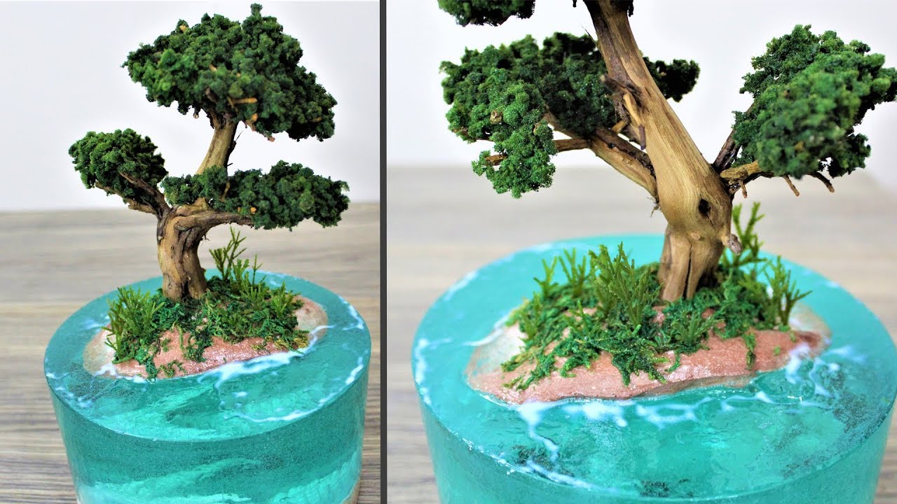 How to make a Dragon Island | Aquascape | diorama