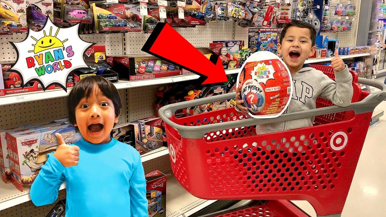 Ryan's World Giant WHITE Mystery Egg SERIES 2 Target exclusive TOY HUNT RYANS WORLD TOYS