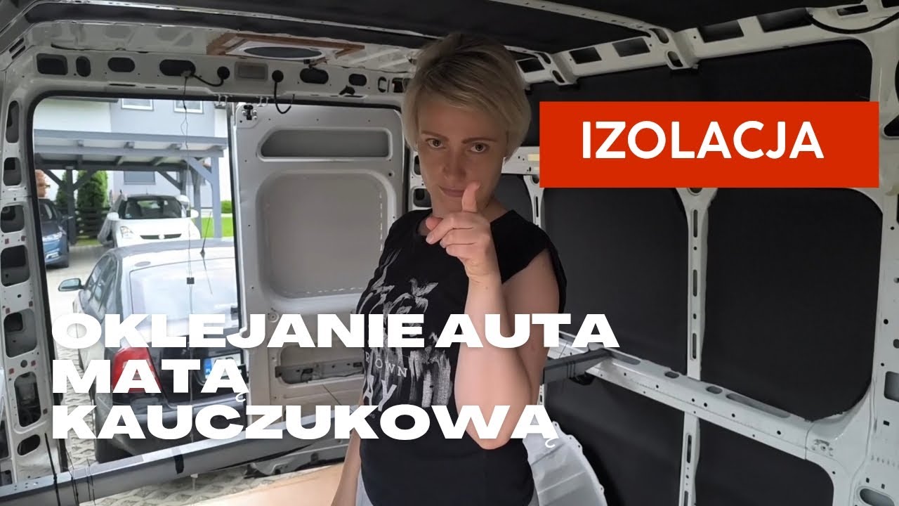 izolacja w campervanie