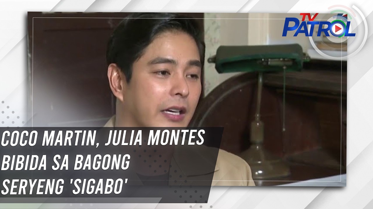 Coco Martin, Julia Montes bibida sa bagong seryeng 'Sigabo' | TV Patrol