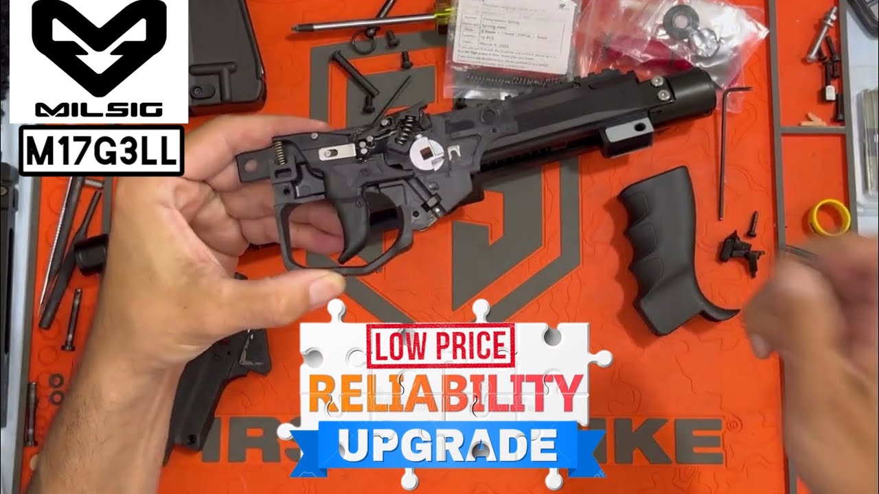 LL4D Milsig M17 G3LL | Sear Spring, Heat Core Pins & Bolt Bumper(s)