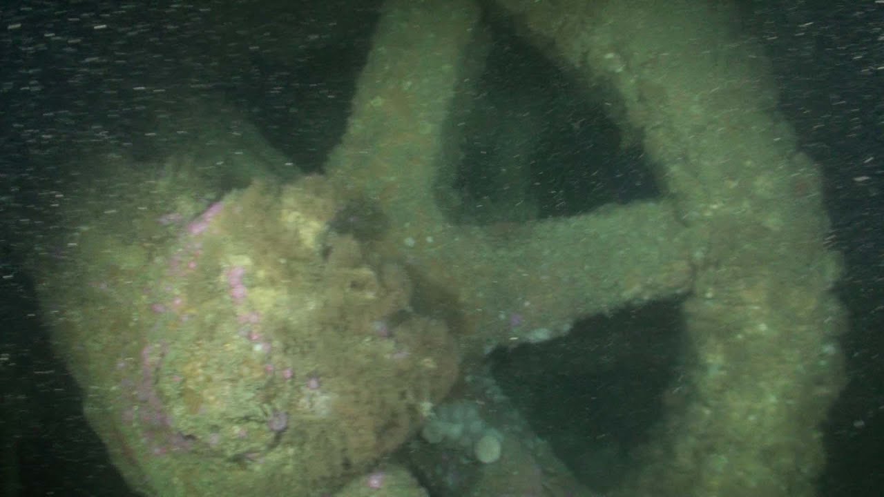 Underwater video of a shipwreck formerly thought to be the Netley Abbey