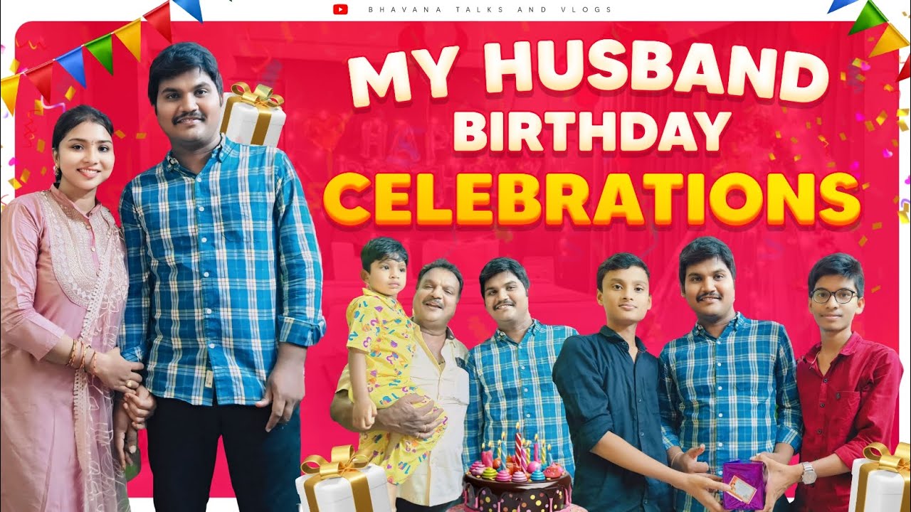 ఏదో అనుకుంటే ఏదో జరిగింది 🙄😆||Husband birthday celebrations 🎉||Bhavana Talks