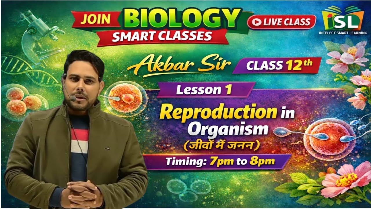 BIOLOGY 12th CH 01 REPRODUCTION IN ORGANISM