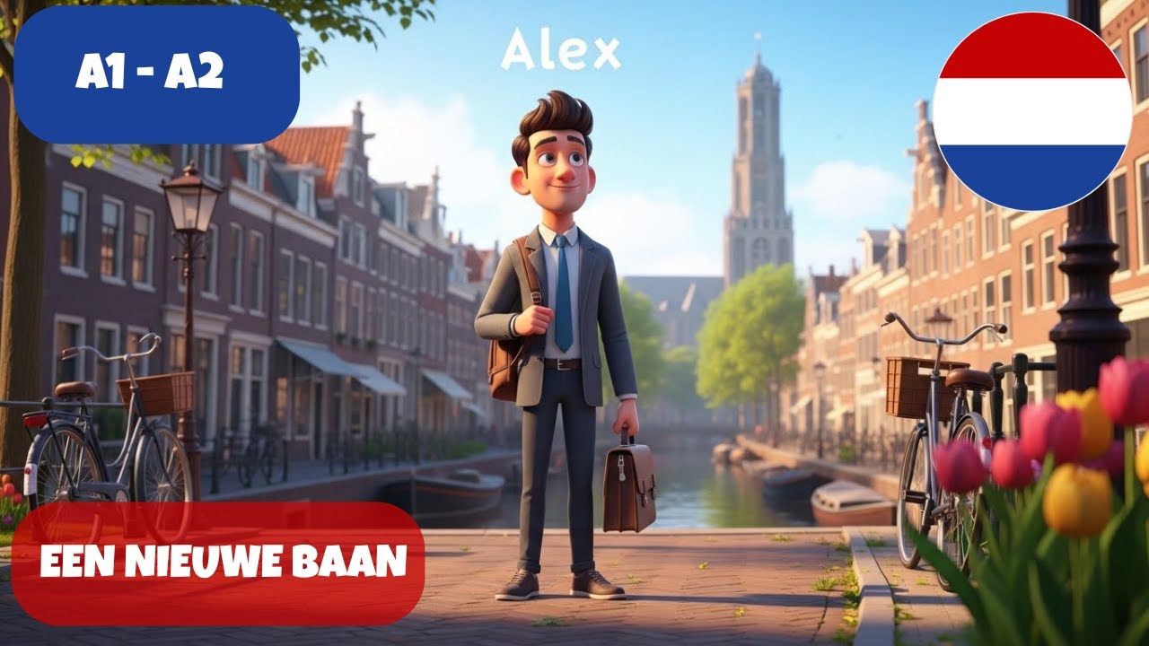 Learn Dutch with Stories: #3 Een nieuwe baan en de eerste werkdag