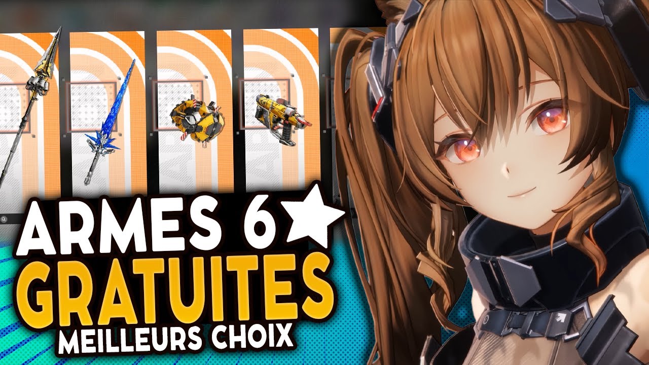 QUELLES ARMES 6⭐ GRATUITES CHOISIR ? Analyses coffres d'armes Arknights Endfield