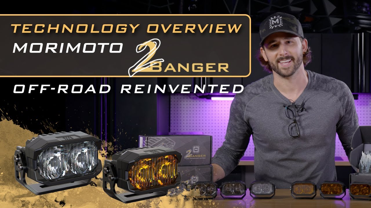 Off Road Reinvented - Morimoto 2Banger LED Pod Lights