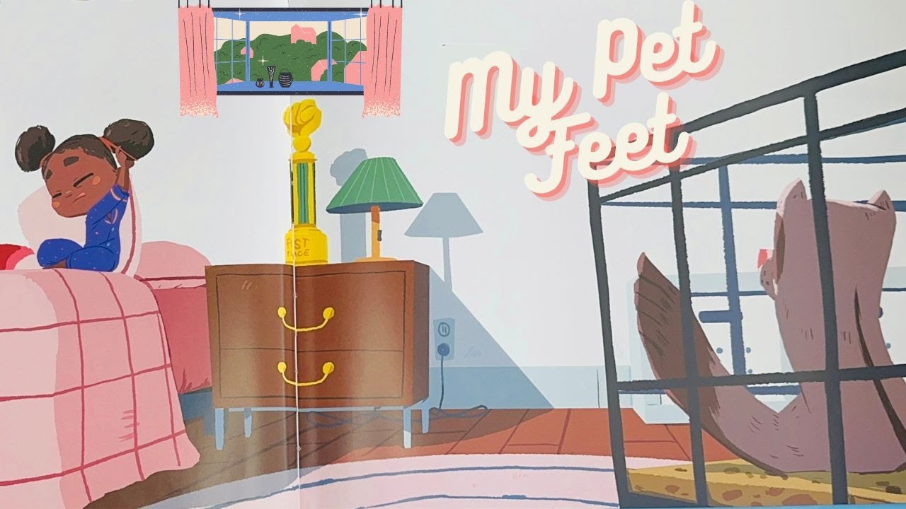 MY PET FEET 🦶🏻🐾 Read Aloud Kids Books with Puppets & Plushies 📚 Narrated Story Time