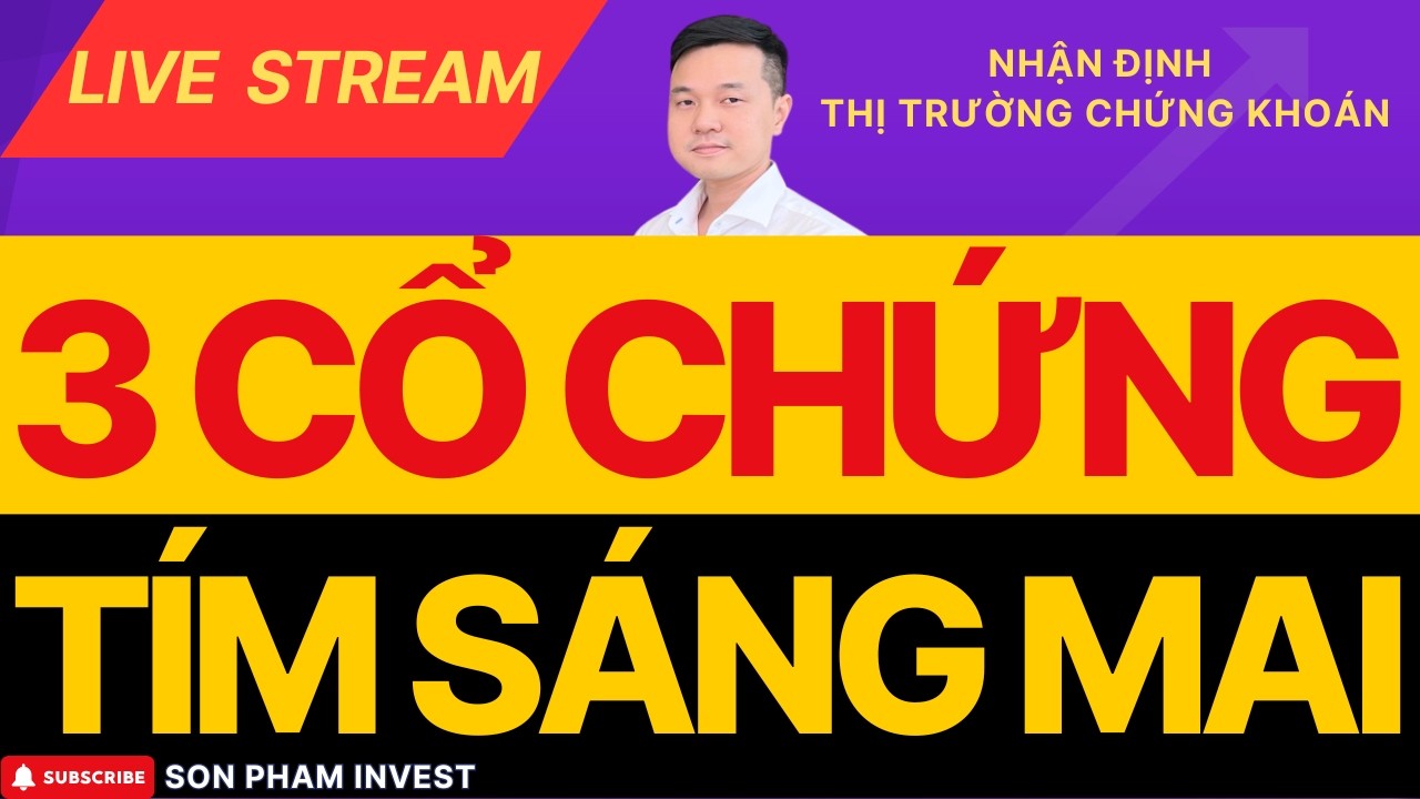 🔴3 CỔ PHIẾU CHỨNG KHOÁN TRẦN TÍM SÁNG MAI - 1.900 - CƠ HỘI SINH RA TỪ KHỦNG HOẢNG