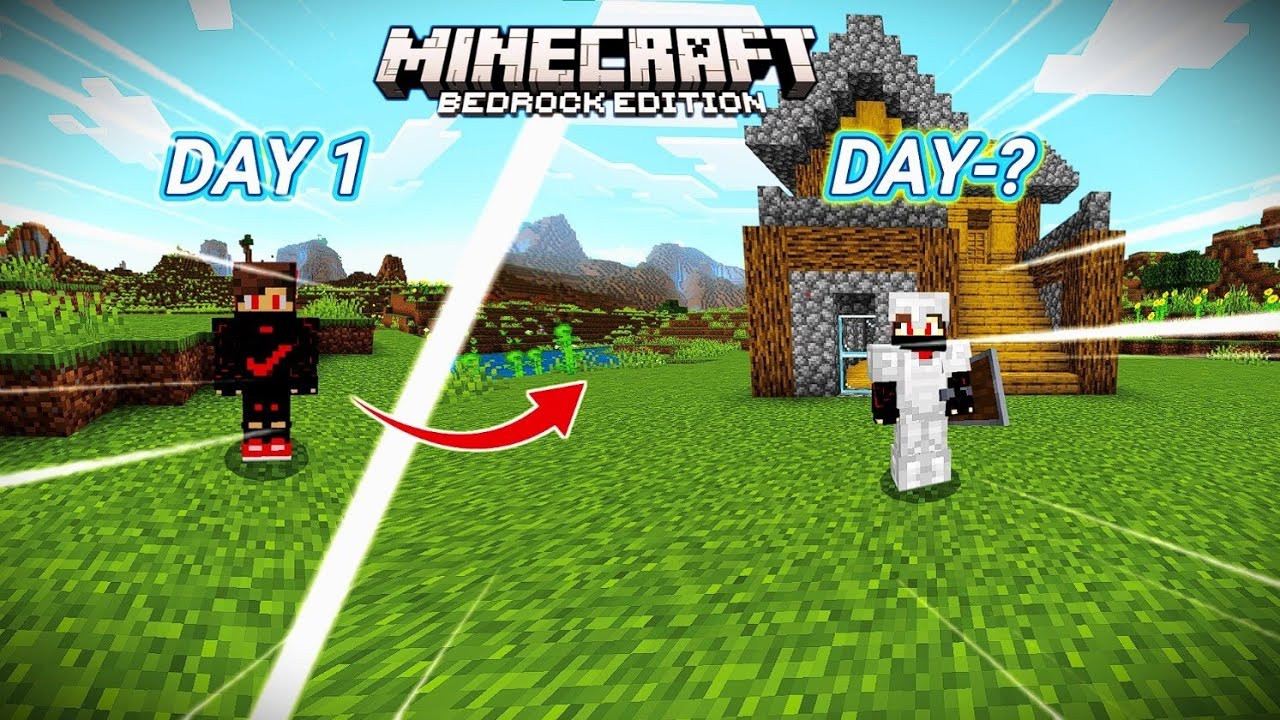 The Luckiest Start Ever in Minecraft Survival