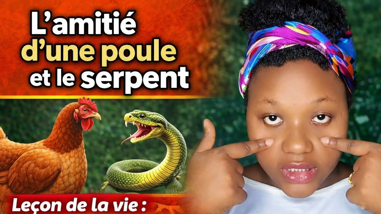L'amitié d'une poule et le serpent : une histoire qui va te choquer 
