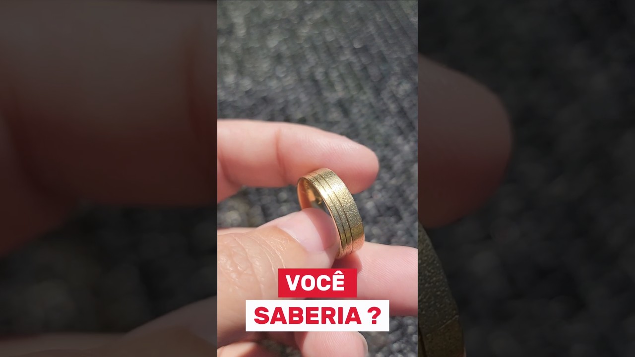 COMO TESTAR OURO #OURO #OURO18K #TESTEDEOURO