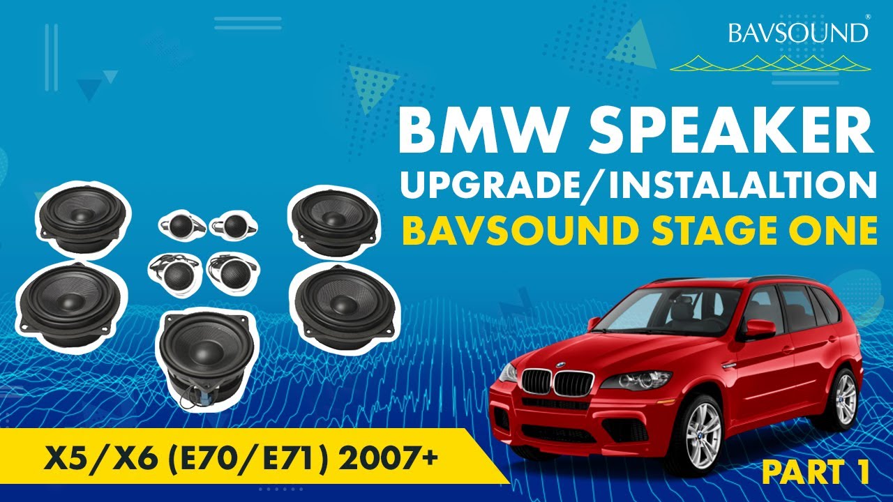 BMW Speaker Upgrade/Installation | X5/X6 (E70/E71) 2007+ | BAVSOUND Stage One | Part 1