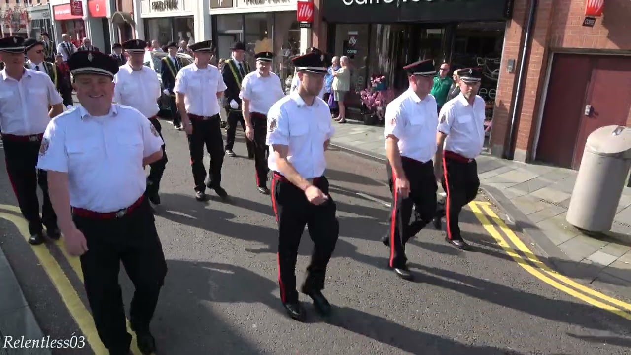 Ballymena District (No.1) @ Co. Antrim Black Saturday Parade ~ Ballymena ~ 31/08/24 (4K)