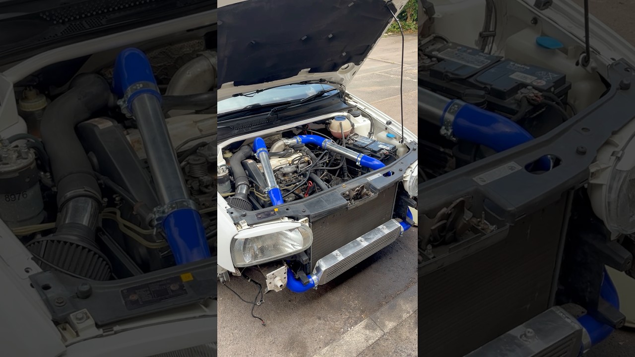 FMIC Install Golf 3 Cabriolet AAZ 1.9TD #aaz #idi #td #vwdiesel #golf3 #cabrio #turbodiesel#ukcars
