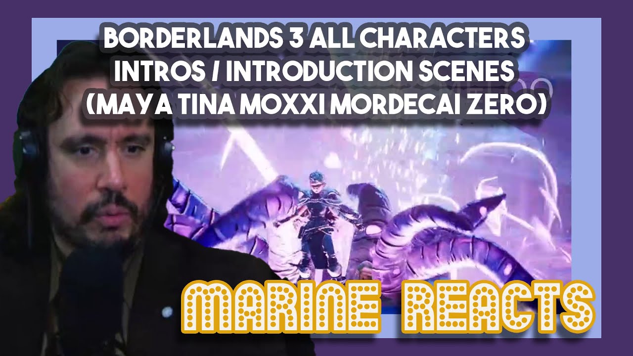 Borderlands 3 All Characters Intros / Introduction Scenes (Maya Tina Moxxi Mordecai Zero) | Reaction
